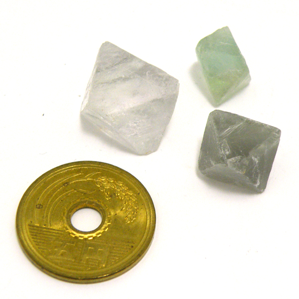 フローライト(Fluorite)/3個セット原石