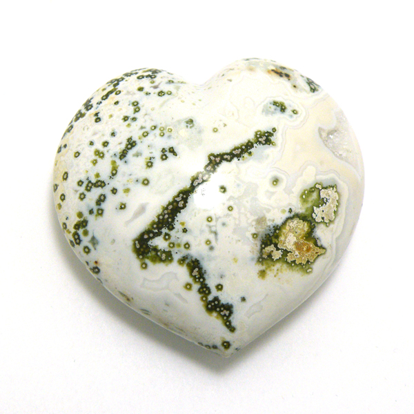 オーシャンジャスパー(Ocean jasper)ハート/磨き石