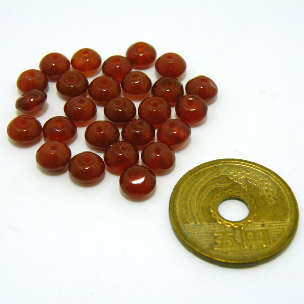 カーネリアン(Carnelian) 天然石ビーズ 販売