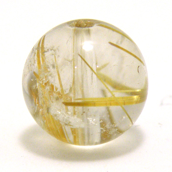 ルチルクォーツ(Rutile quartz)天然石ビーズ 販売