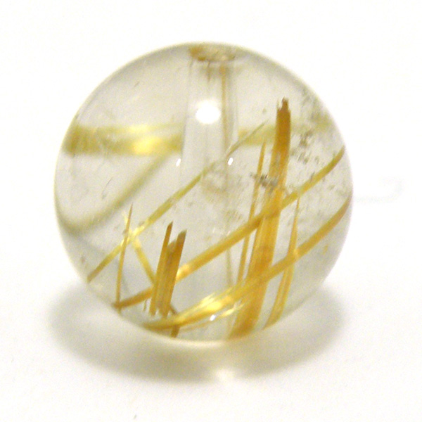 ルチルクォーツ(Rutile quartz)天然石ビーズ 販売