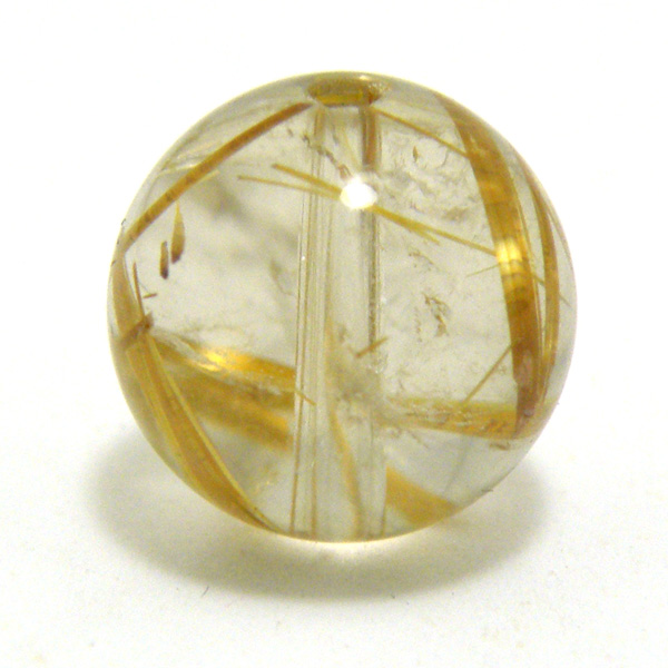 ルチルクォーツ(Rutile quartz)天然石ビーズ 販売