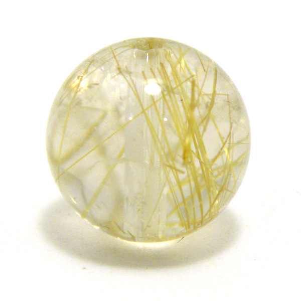 ルチルクォーツ(Rutile quartz)天然石ビーズ 販売