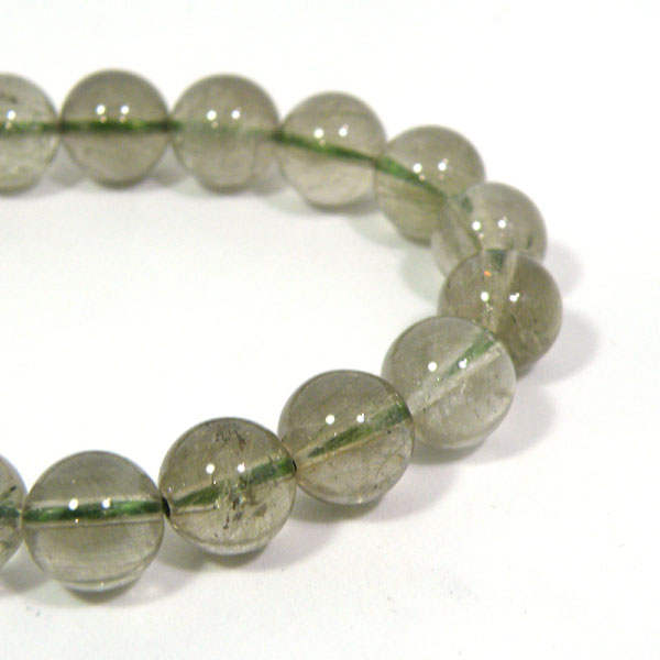 グリーンルチルクォーツ(Green Rutile quartz) 天然石ビーズ 販売