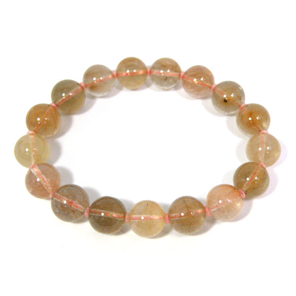 ルチルクォーツ(Rutile quartz) 天然石ビーズ 販売