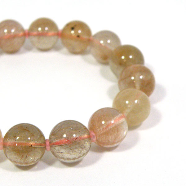 ルチルクォーツ(Rutile quartz) 天然石ビーズ 販売