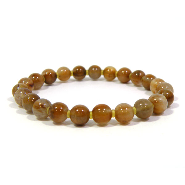 ルチルクォーツ(Rutile quartz) 天然石ビーズ 販売