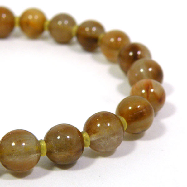 ルチルクォーツ(Rutile quartz) 天然石ビーズ 販売
