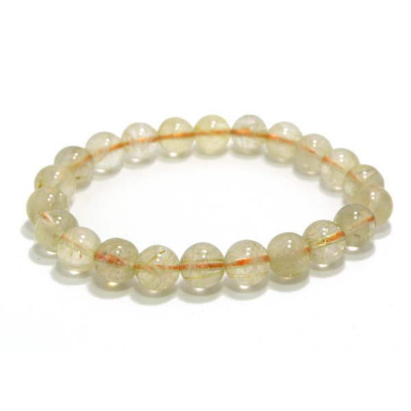 ルチルクォーツ(Rutile quartz) 天然石ビーズ 販売