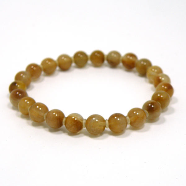 ルチルクォーツ(Rutile quartz) 天然石ビーズ 販売