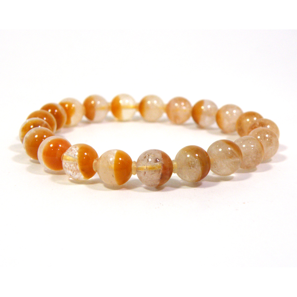 ヘマタイトインクォーツ(Hematite in quartz) 天然石ビーズ 販売