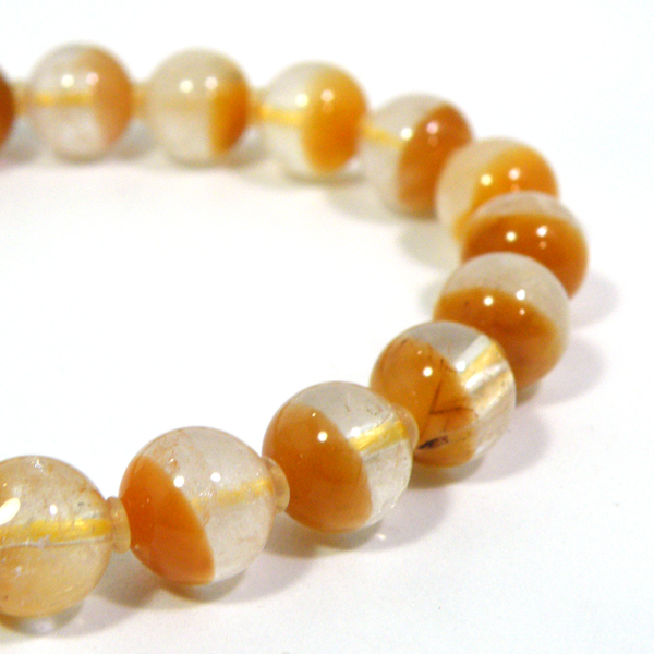 ヘマタイトインクォーツ(Hematite in quartz) 天然石ビーズ 販売