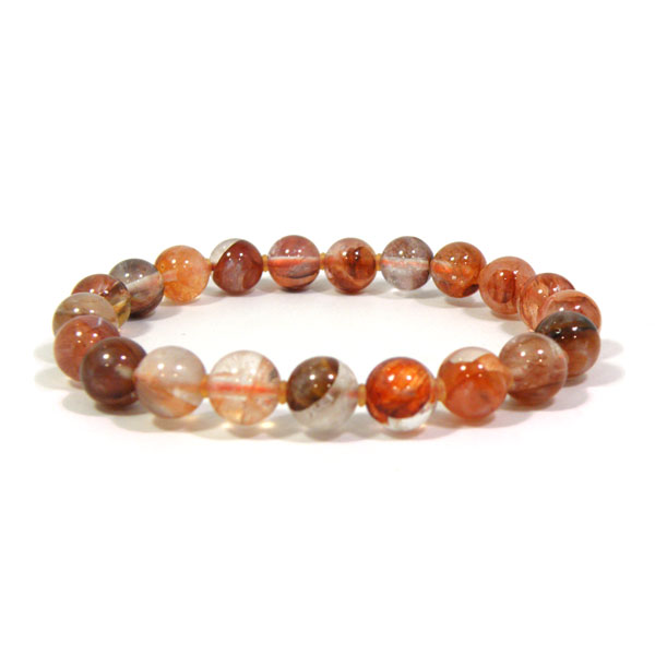 ヘマタイトインクォーツ(Hematite in quartz) 天然石ビーズ 販売