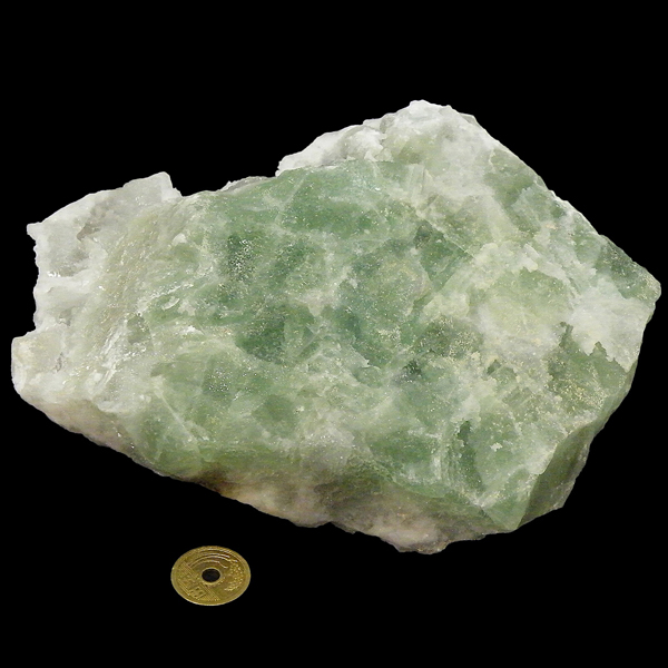 フローライトオンクォーツ(Fluorite on quartz)原石