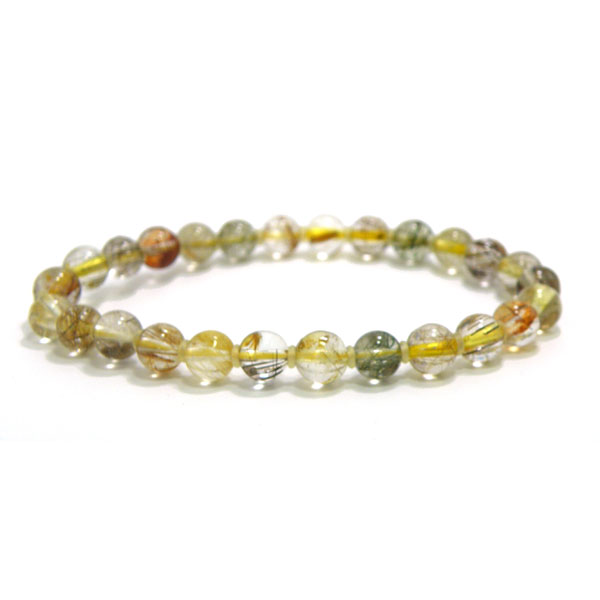 ルチルクォーツ(Rutile quartz) 天然石ビーズ 販売