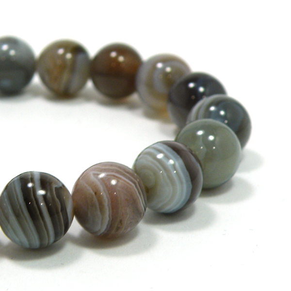 ボツワナアゲート(Botswana Agate) 天然石ビーズ 販売