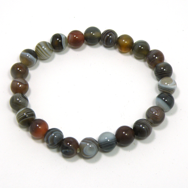 ボツワナアゲート(Botswana Agate) 天然石ビーズ 販売