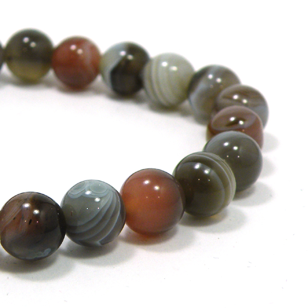 ボツワナアゲート(Botswana Agate) 天然石ビーズ 販売