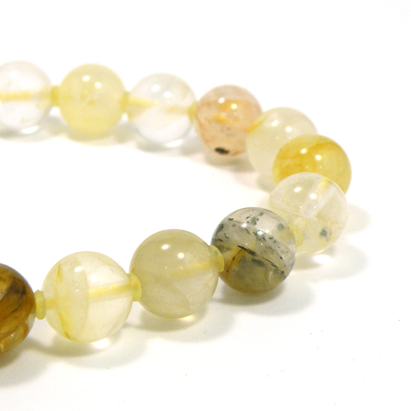 ヘマタイトインクォーツ(Hematite in quartz) 天然石ビーズ 販売