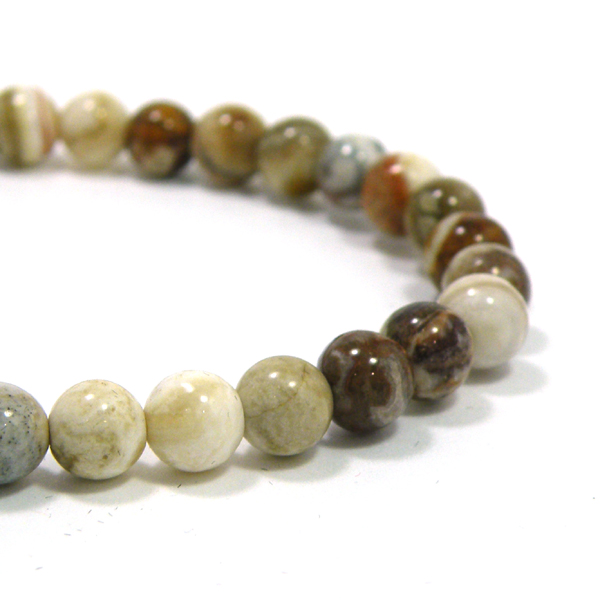 メキシカンアゲート(Mexican agate)天然石ビーズ 販売