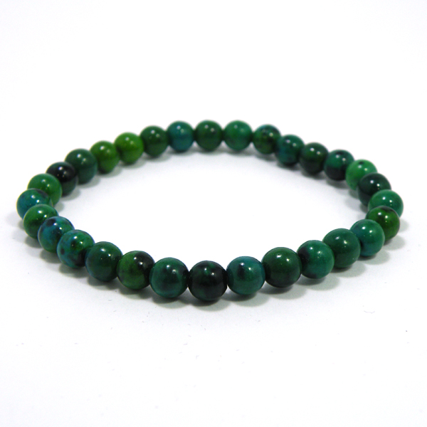 クリソコラ(Chrysocolla)天然石ビーズ 販売