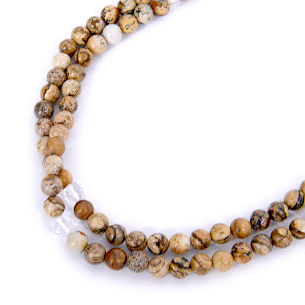 ピクチャージャスパー(Picture jasper)数珠/念珠
