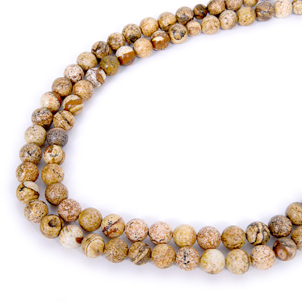 ピクチャージャスパー(Picture jasper)数珠/念珠