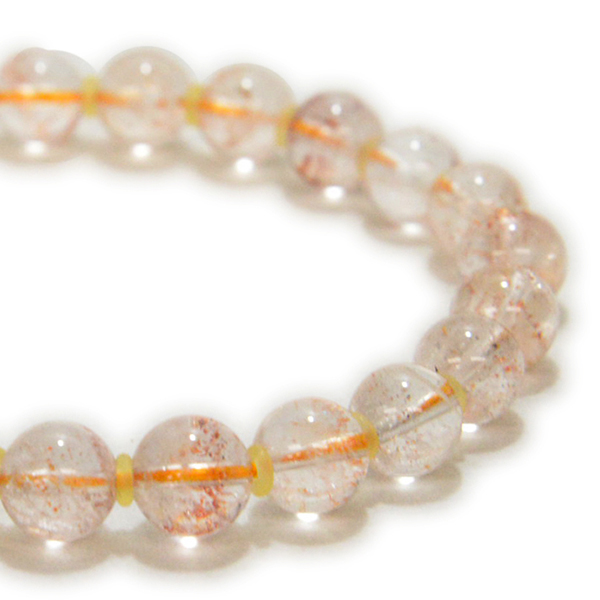 レピドクロサイトインクォーツ(Lepidocrocite in quartz)アクセサリー