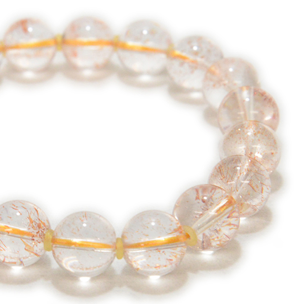 レピドクロサイトインクォーツ(Lepidocrocite in quartz)アクセサリー