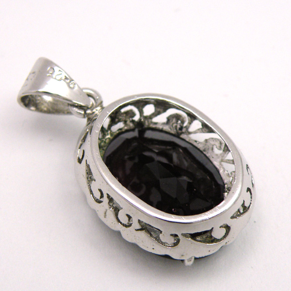 ロードライトガーネット(Rhodorite garnet)/sv925アクセサリー