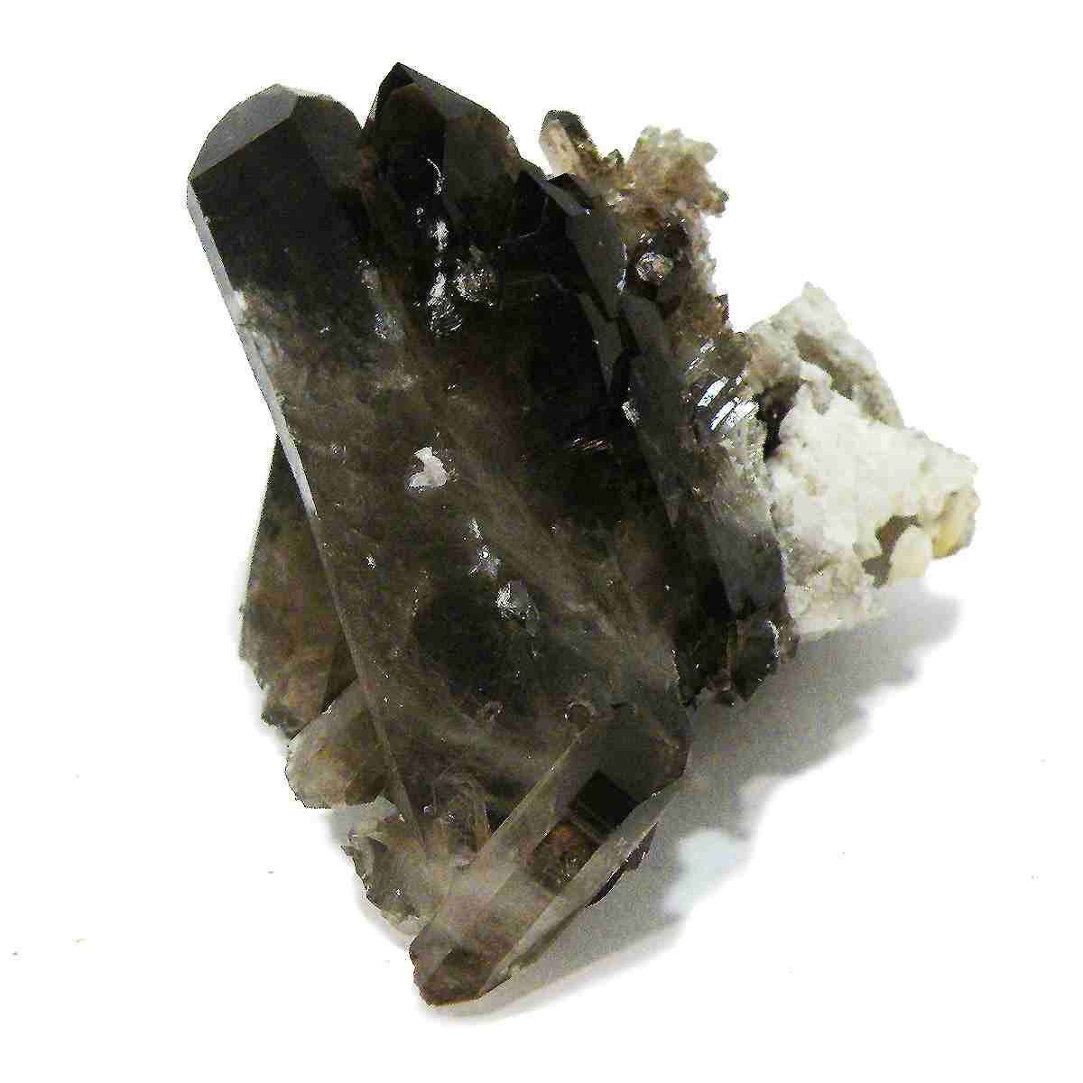 スモーキークォーツ(Smoky quartz)クラスター