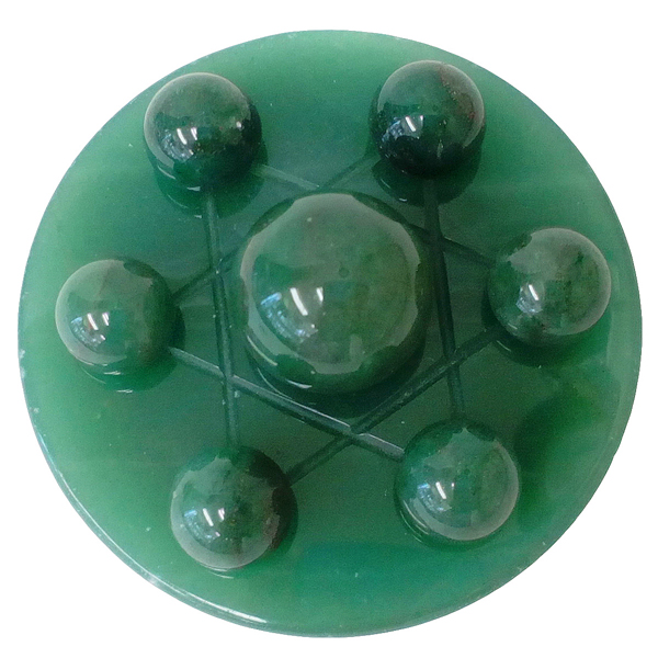 アベンチュリン(Aventurine)六芒星置物