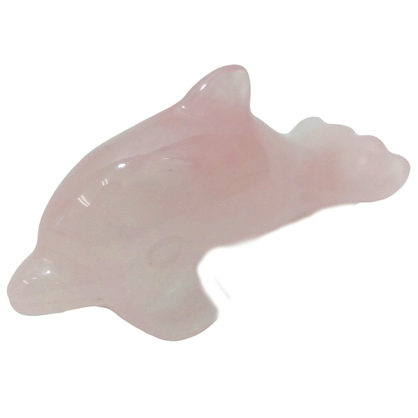 ローズクォーツ(Rose quartz) いるか・イルカ