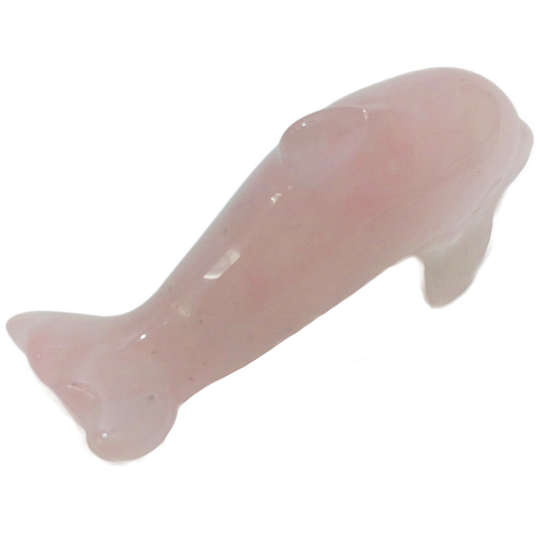 ローズクォーツ(Rose quartz) いるか・イルカ