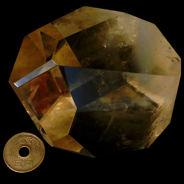 スモーキーシトリンクォーツ(Smoky Citrine quartz)磨き原石