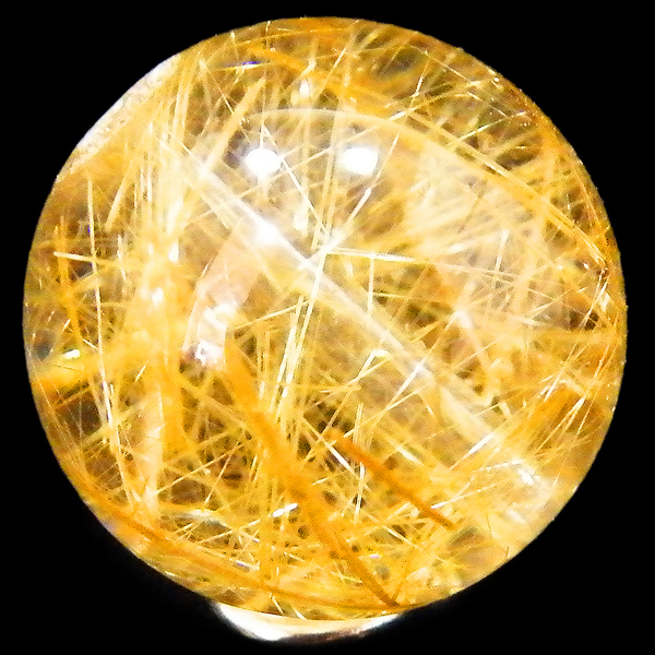 gs-sp-6879 ルチルクォーツ(Rutile quartz) 天然石粒売りビーズ 販売/パーツ工房