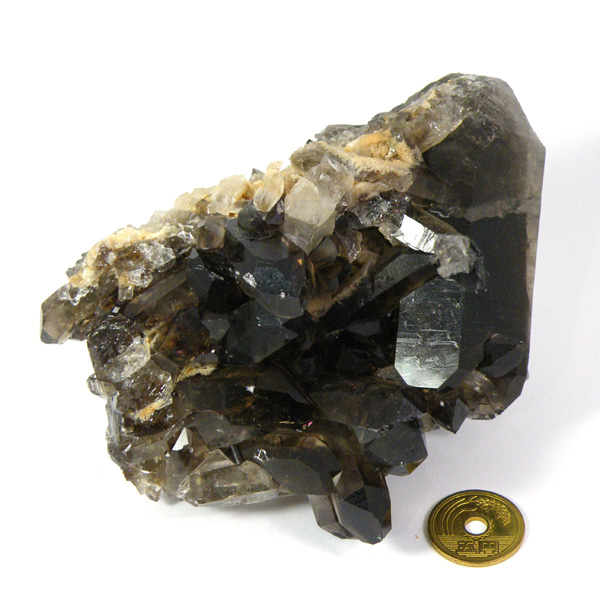 スモーキークォーツ(Smoky quartz)原石/クラスター