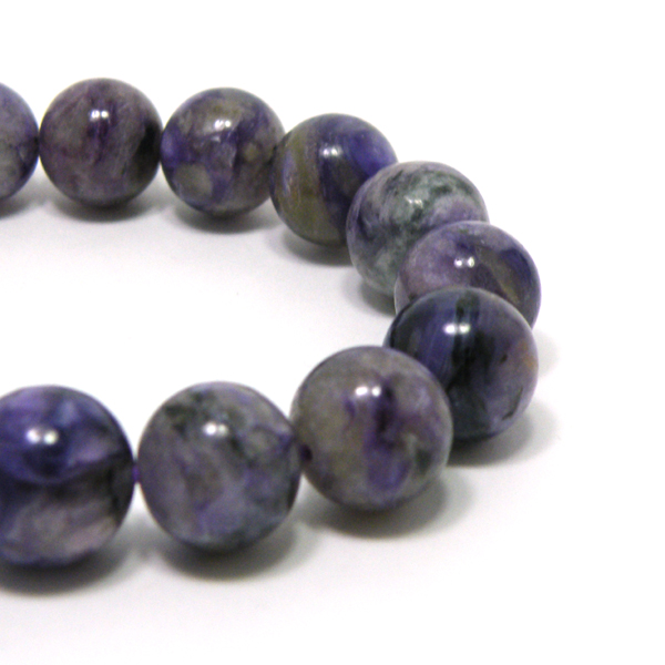チャロアイト(Charoite)天然石ビーズ 販売