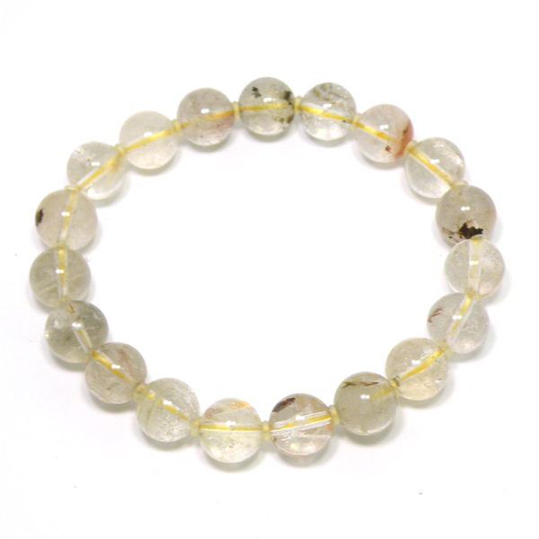 ルチルクォーツ(Rutile quartz)天然石ビーズ 販売