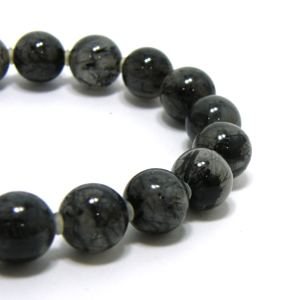 ブラックトルマリン(Black Tourmaline)天然石ビーズ 販売