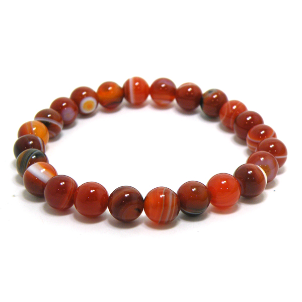 サードニクス(Sardonyx)天然石ビーズ 販売