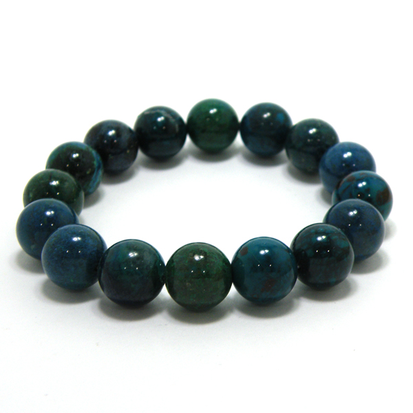 クリソコラ(Chrysocolla)天然石ビーズ 販売