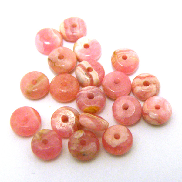 ロードクロサイト/インカローズ(Rhodochrosite) 天然石ビーズ 販売