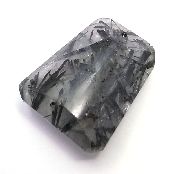 ブラックトルマリンインクォーツ(Black tourmaline in quartz) 天然石ビーズ 販売