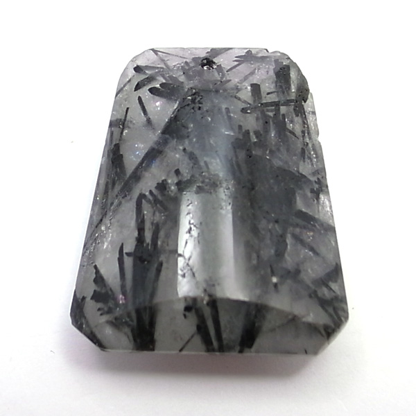 ブラックトルマリンインクォーツ(Black tourmaline in quartz) 天然石ビーズ 販売