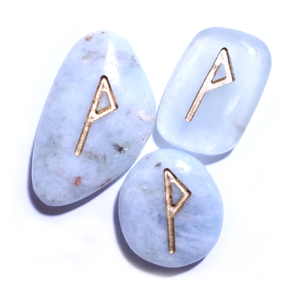 アクアマリン(Aquamarine)ルーンストーン単品