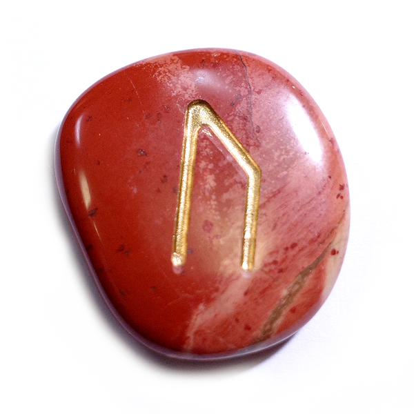 レッドジャスパー(Red Jasper)ルーンストーン単品
