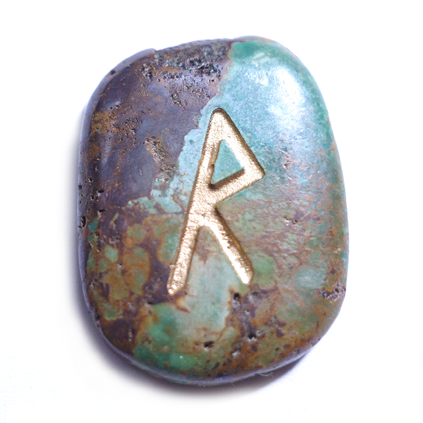 ターコイズ(Turquoise)ルーンストーン単品