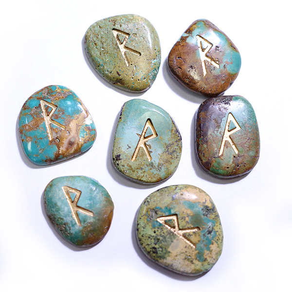 ターコイズ(Turquoise)ルーンストーン単品