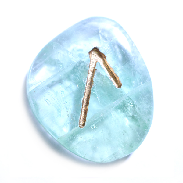フローライト(Fluorite)ルーンストーン単品
